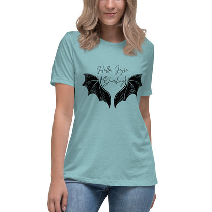 Hello Feyre Darling | 100% Cotton - Pre-Shrunk | Women's Relaxed T-Shirt