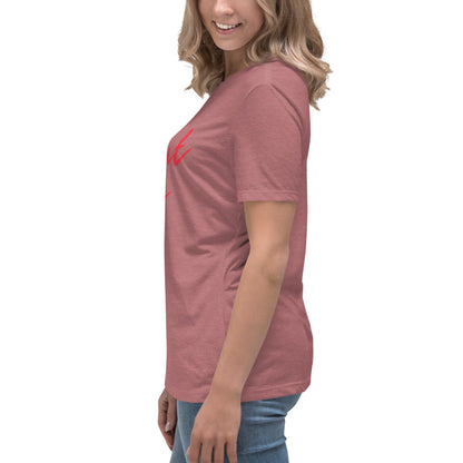 Smut Era - Red Script |  100% Cotton - Pre-Shrunk | Women's Relaxed T-Shirt