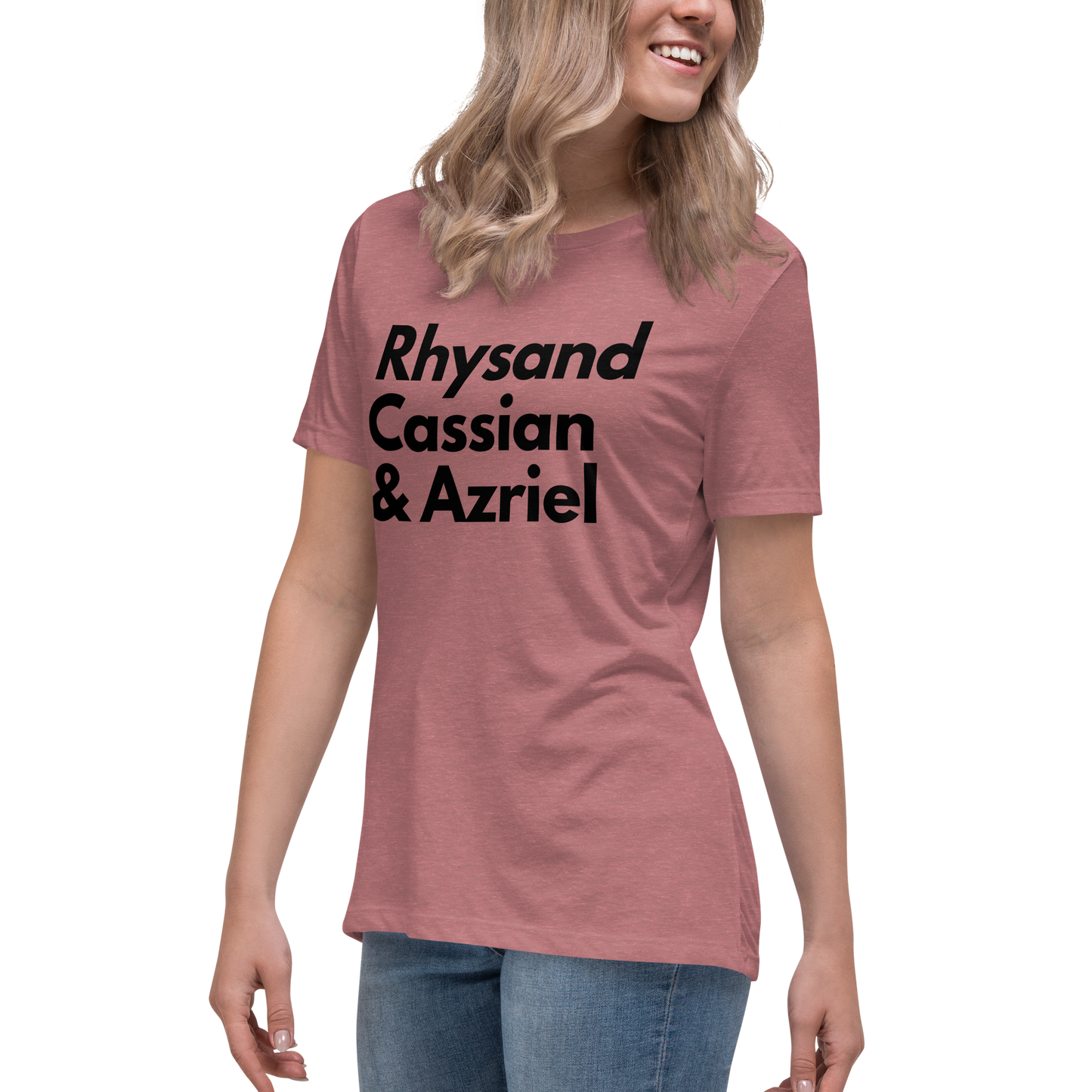 Rhysand, Cassian, & Azriel | 100% Cotton - Pre-Shrunk | Women's Relaxed T-Shirt