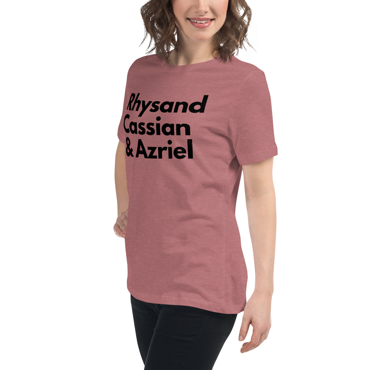 Rhysand, Cassian, & Azriel | 100% Cotton - Pre-Shrunk | Women's Relaxed T-Shirt