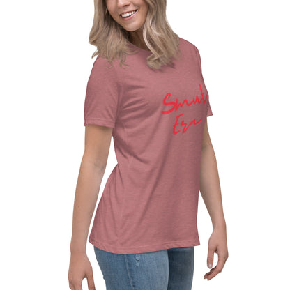 Smut Era - Red Script |  100% Cotton - Pre-Shrunk | Women's Relaxed T-Shirt