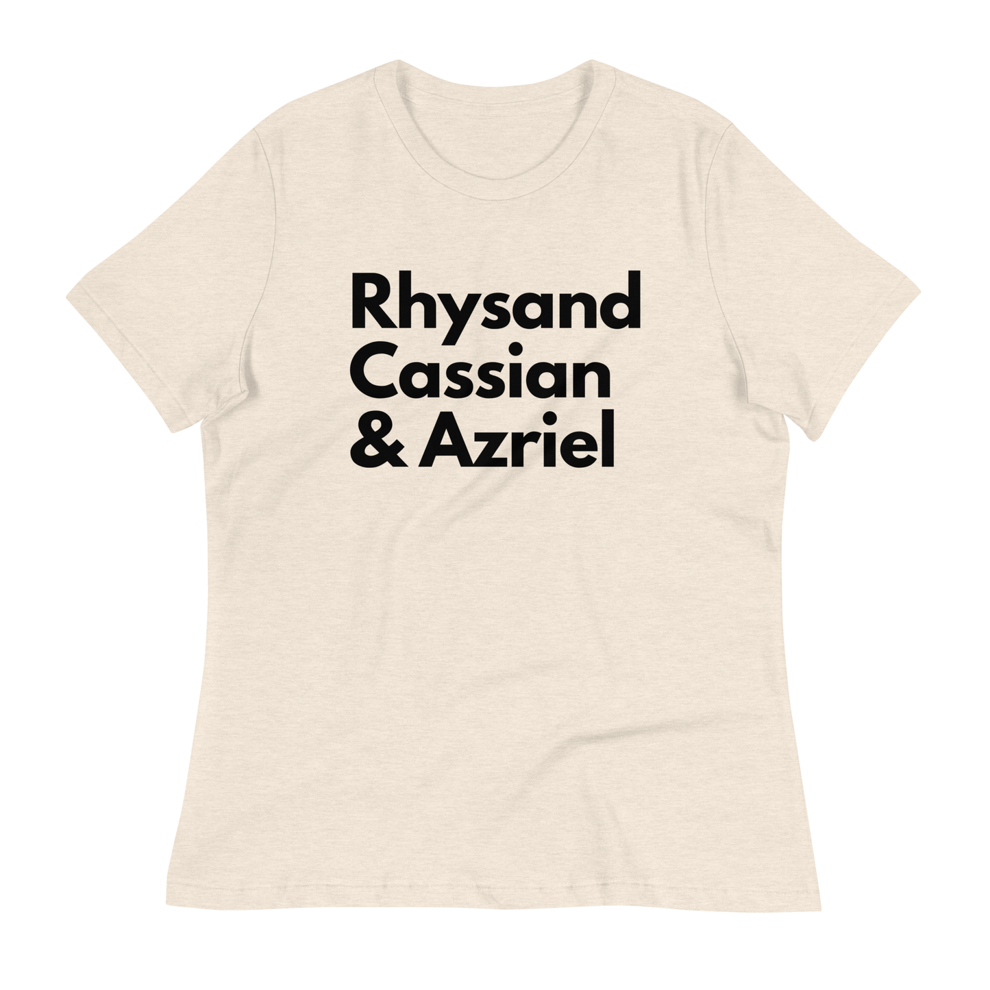 Rhysand, Cassian, & Azriel | 100% Cotton - Pre-Shrunk | Women's Relaxed T-Shirt