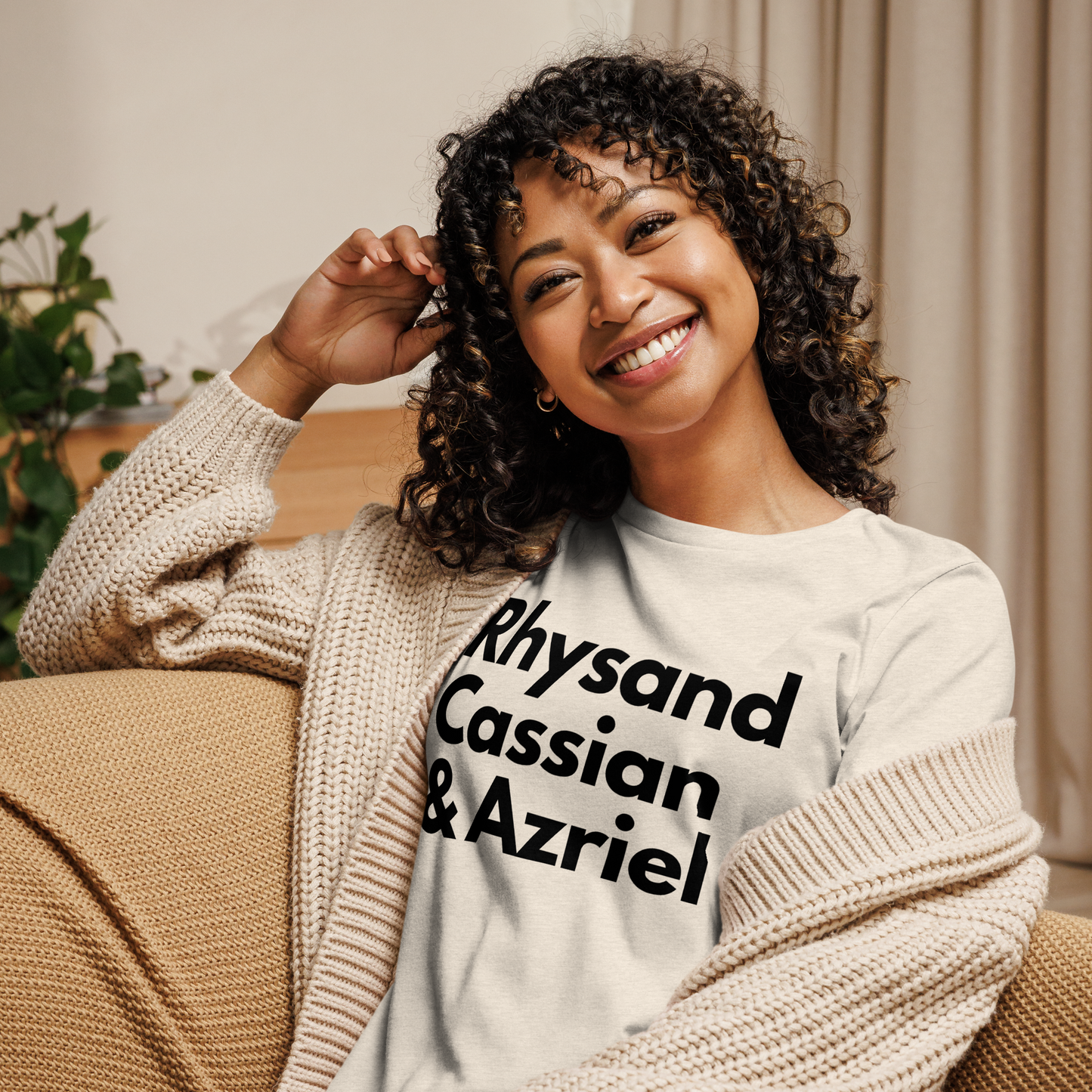 Rhysand, Cassian, & Azriel | 100% Cotton - Pre-Shrunk | Women's Relaxed T-Shirt