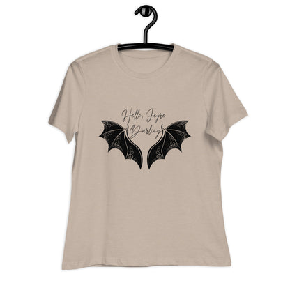 Hello Feyre Darling | 100% Cotton - Pre-Shrunk | Women's Relaxed T-Shirt