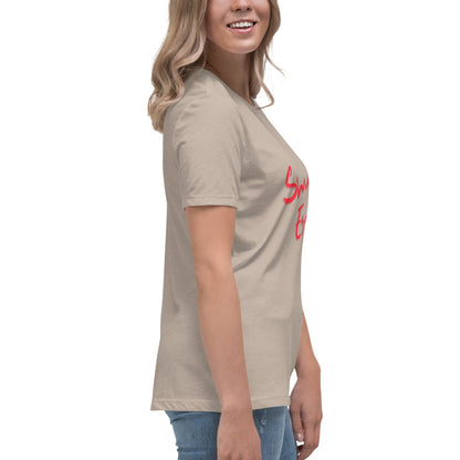 Smut Era - Red Script |  100% Cotton - Pre-Shrunk | Women's Relaxed T-Shirt