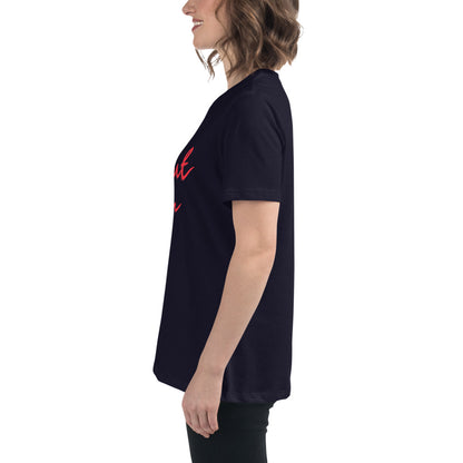 Smut Era - Red Script |  100% Cotton - Pre-Shrunk | Women's Relaxed T-Shirt