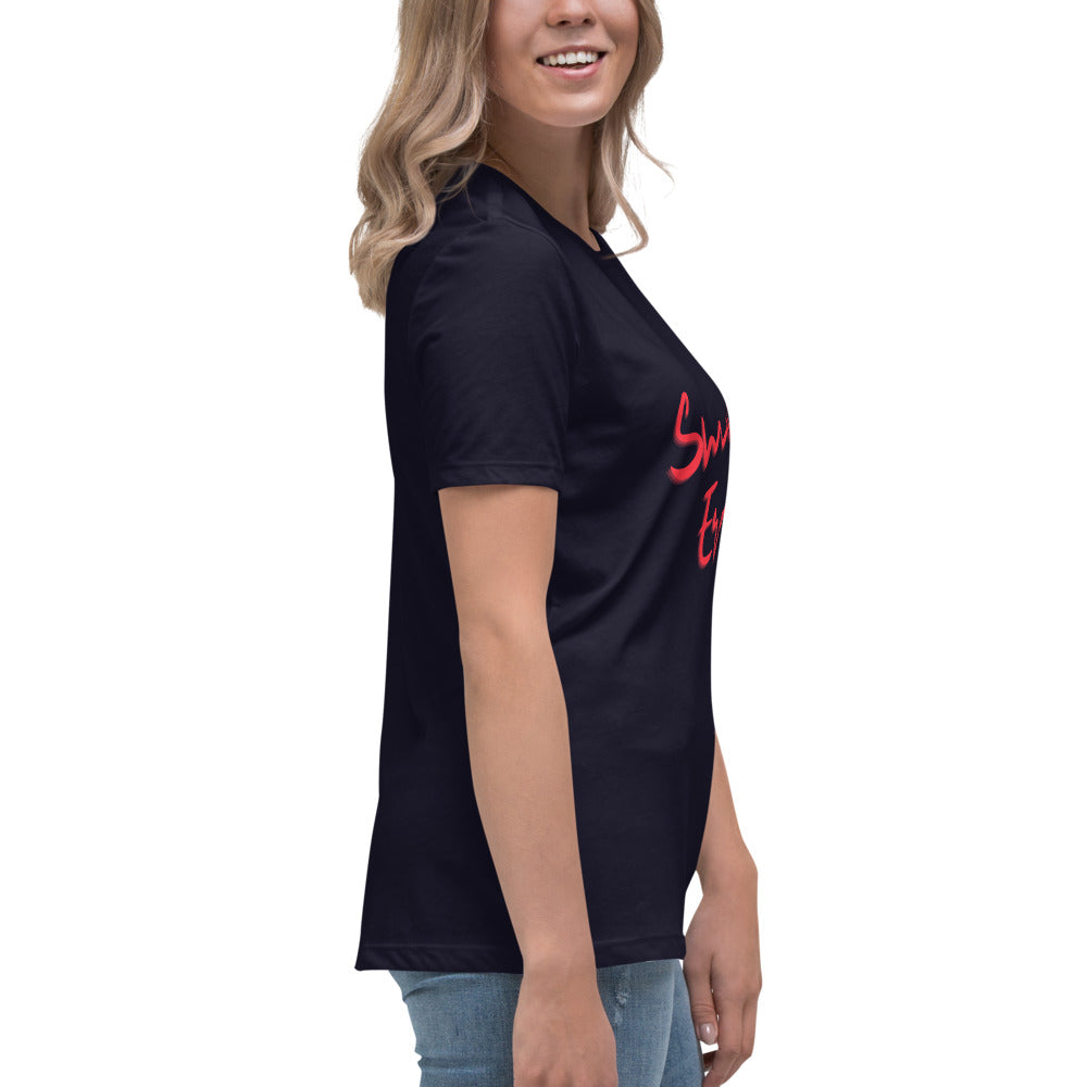 Smut Era - Red Script |  100% Cotton - Pre-Shrunk | Women's Relaxed T-Shirt