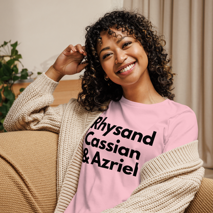 Rhysand, Cassian, & Azriel | 100% Cotton - Pre-Shrunk | Women's Relaxed T-Shirt