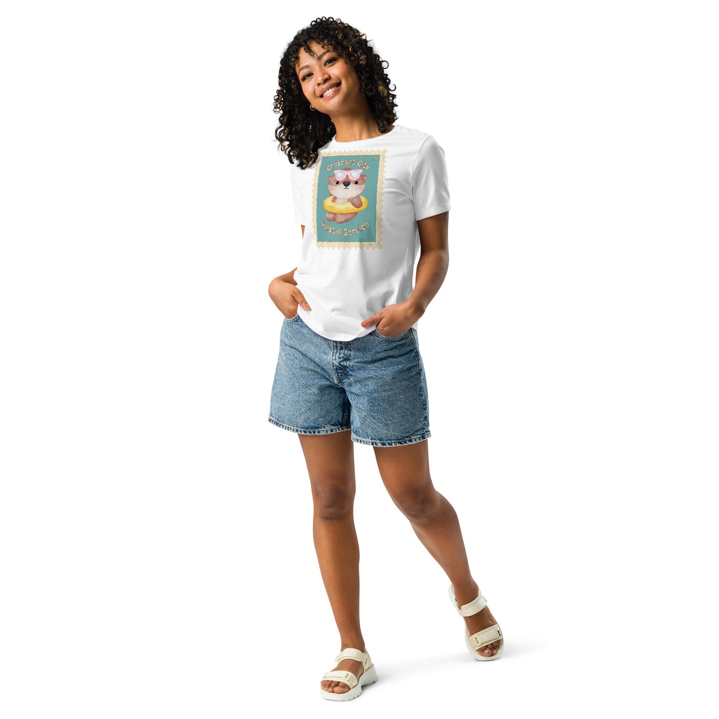 Crescent City Postal Service | 100% Cotton | Women's Relaxed T-Shirt