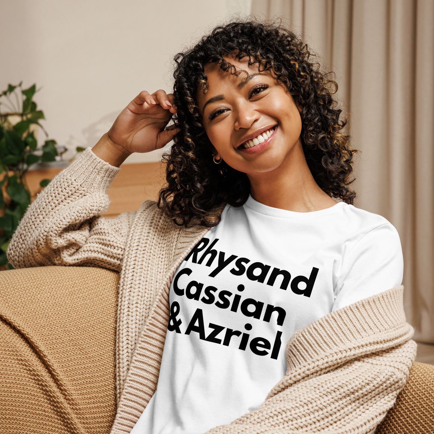 Rhysand, Cassian, & Azriel | 100% Cotton - Pre-Shrunk | Women's Relaxed T-Shirt