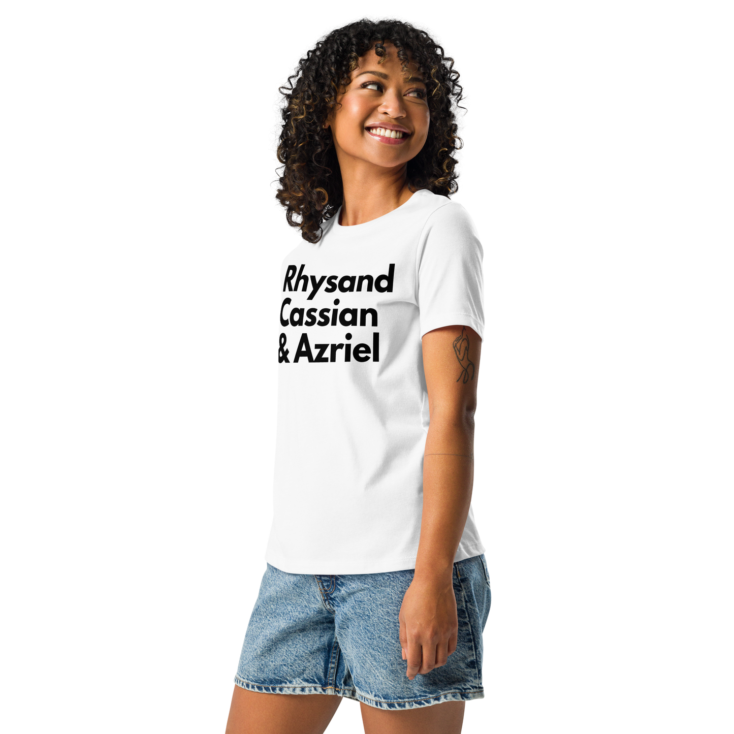 Rhysand, Cassian, & Azriel | 100% Cotton - Pre-Shrunk | Women's Relaxed T-Shirt