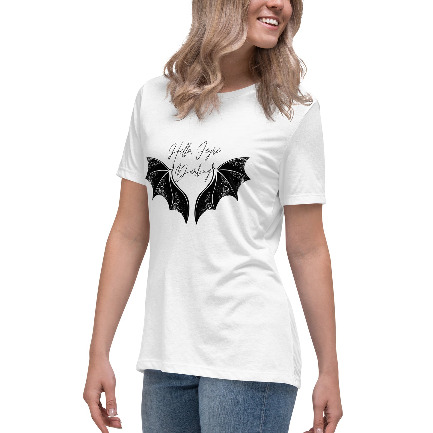 Hello Feyre Darling | 100% Cotton - Pre-Shrunk | Women's Relaxed T-Shirt