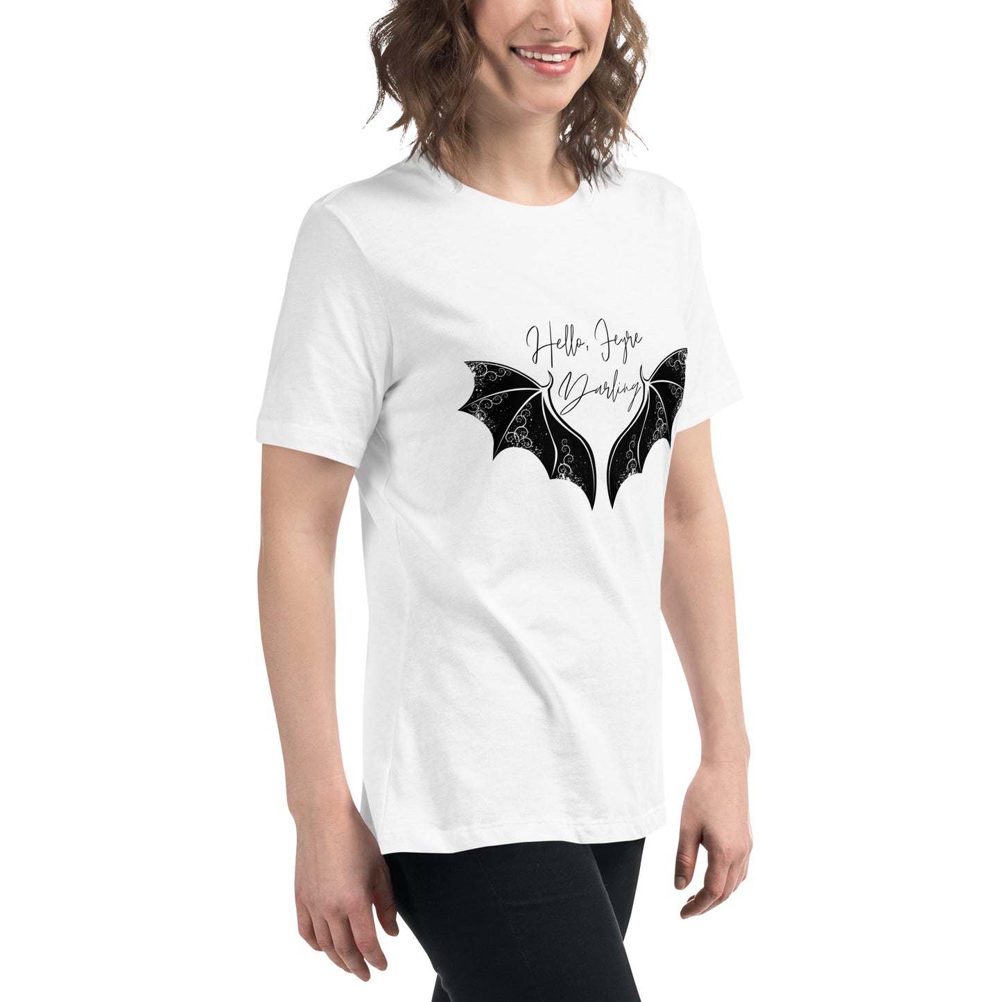 Hello Feyre Darling | 100% Cotton - Pre-Shrunk | Women's Relaxed T-Shirt